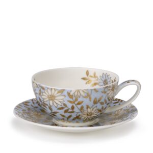 Dunoon Aqua Cup & Saucer