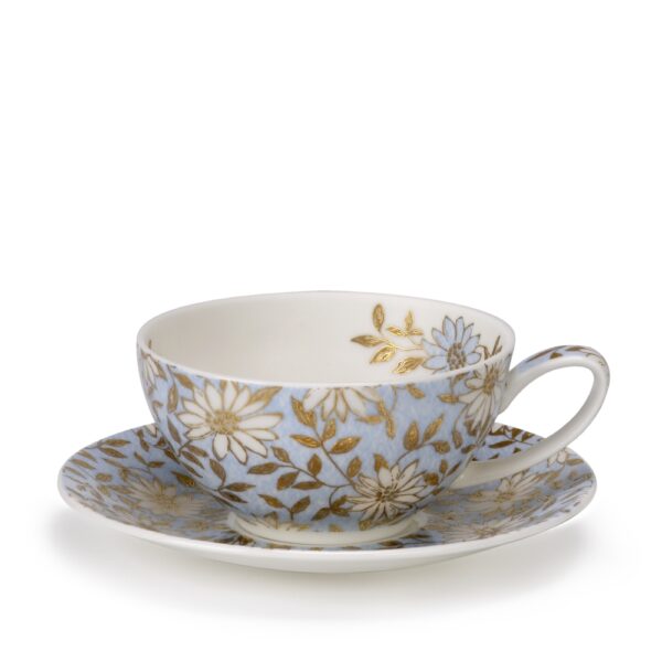 Dunoon Aqua Cup & Saucer