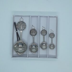 Metal Measuring Spoons Set Tree of Life