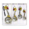 Metal Measuring Spoons Set Sunflower - Image 3