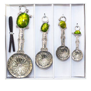 Metal Measuring Spoons Set Turtle