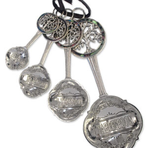 Metal Measuring Spoons Set Tree of Life