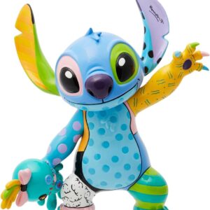 Disney by Britto Stitch and Scrump Figurine, Large
