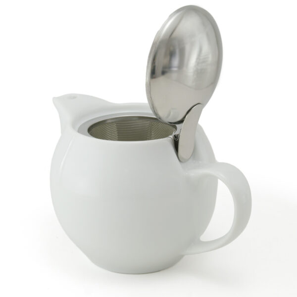 450ml White Universal Teapot - Image 2