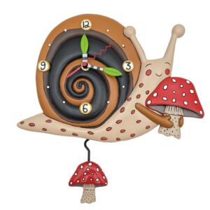 Slow & Steady Snail Clock