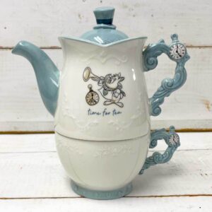 Alice in Wonderland White Rabbit Tea For One