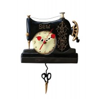 Vintage Stitch Clock
