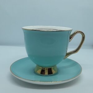 Breaky Cup & Saucer Pale Blue