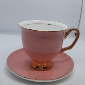 Breaky Cup & Saucer Pink