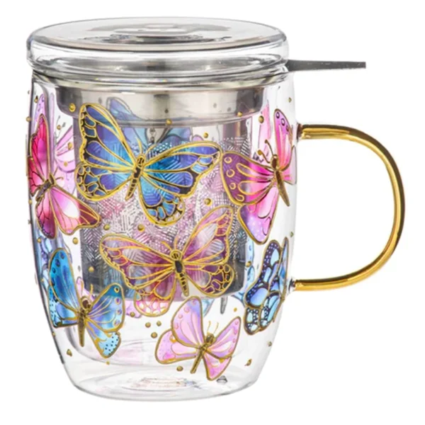 Ashdene Natures Butterfly 3 Piece Mug Set