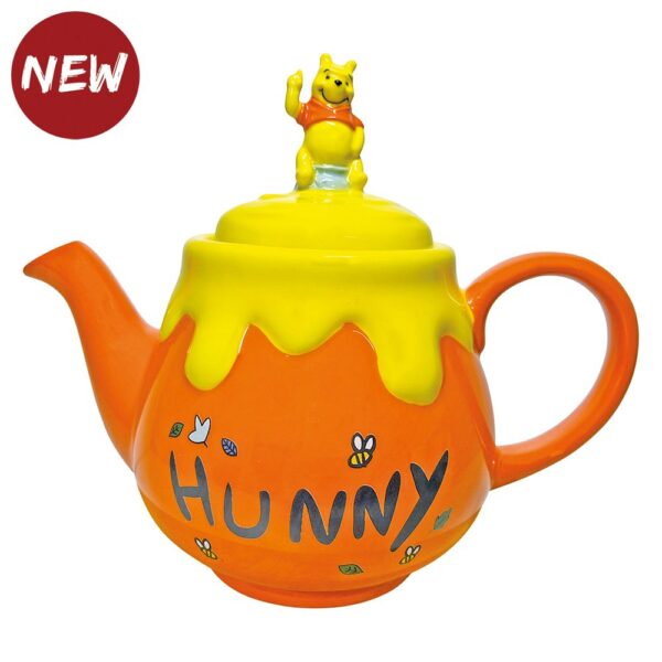 Pooh Hunny Orange Teapot