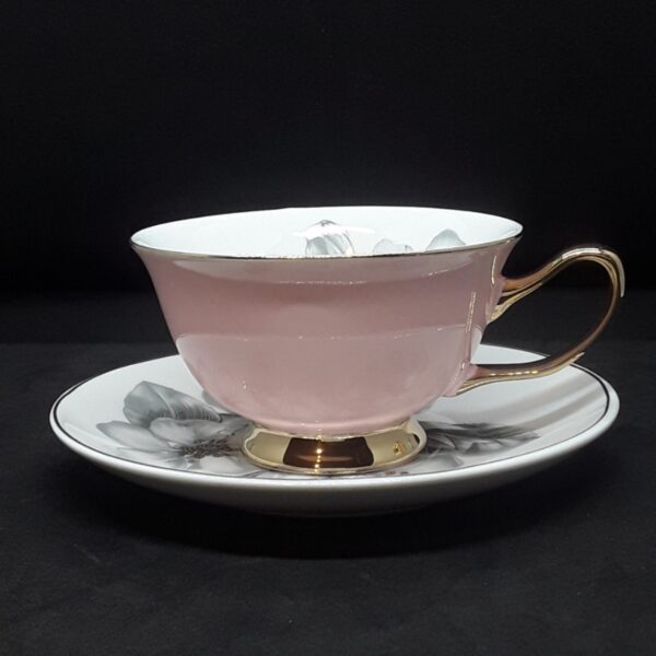Christiana Floral Pink Cup & Saucer