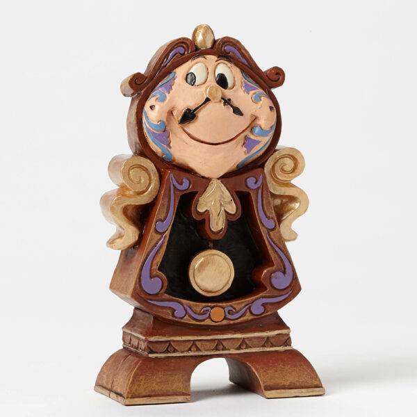 Jim Shore Beauty & The Beast Cogsworth Figurine