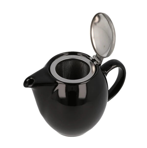 350ml Black Universal Teapot - Image 2