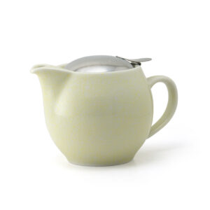 450ml Crackle Yellow Artisan Teapot
