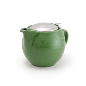 450ml Crackle Green Teapot