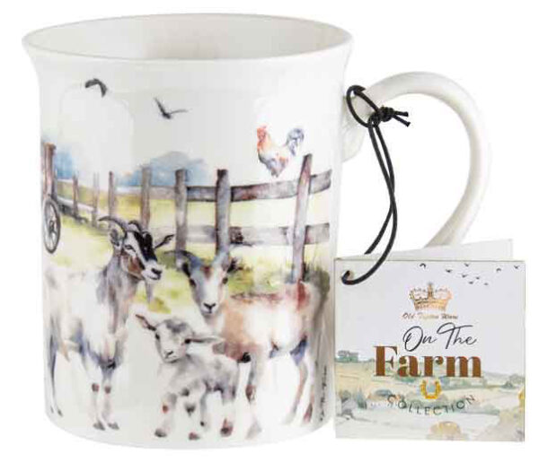 ON THE FARM GOAT MUG