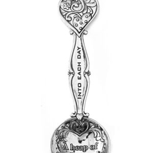 Metal Tea Spoon Heart Love