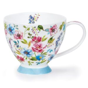 Skye Fleurs Blue with Gold