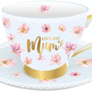 Loveliest Mum Cup & Saucer