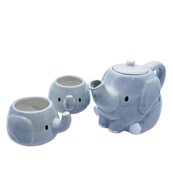 Cute Elephant Family Tea Set