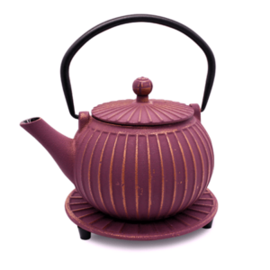 Mystic Purple Cast Iron Teapot