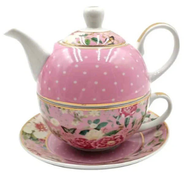 Tea For One Floral Garden Pink - Tea for One 450ml