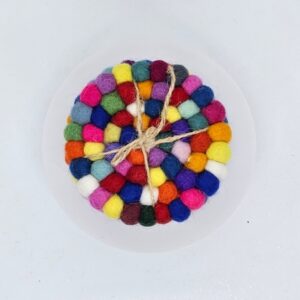 Felt Coasters Set Of 4