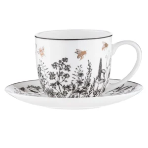 Cup & Saucer Queen Bee