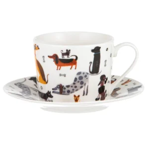Cup & Saucer Canine Capers Puppers