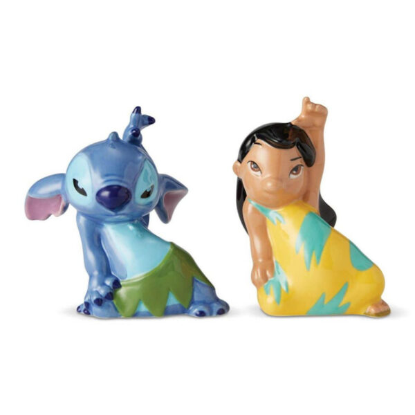 Disney Gift Salt & Pepper Shaker Set: Lilo & Stitch