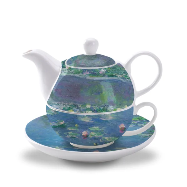 Claude Monet Water Lilies Tea For One