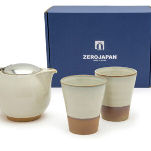 450ml Teapot Gift Set Natural White