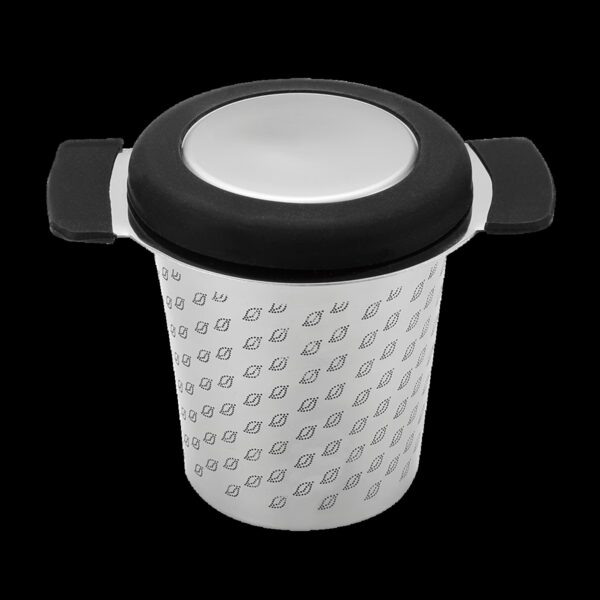 TEAOLOGY STAINLESS STEEL MICRO-MESH TEA MUG INFUSER W/ LID - Image 2