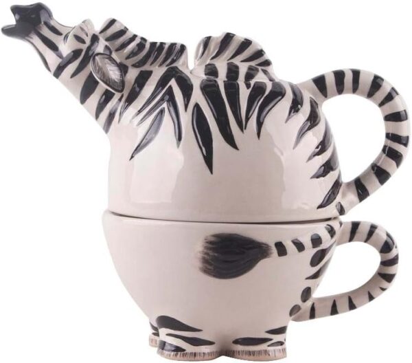 Zebra Tea for One
