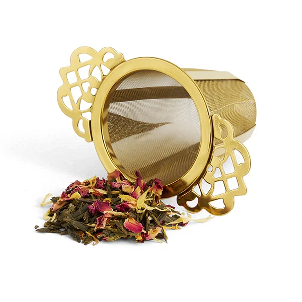 Vintage Gold Tea Infuser - Image 2