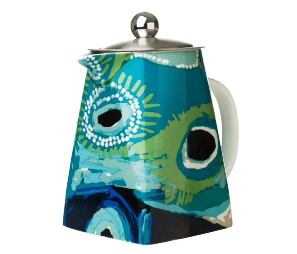 Aboriginal Art Teapot By May Wokka Chapman - Image 2
