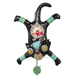 Craft Attack" Cat Clock