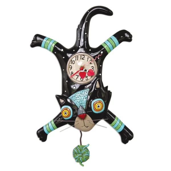 Craft Attack" Cat Clock