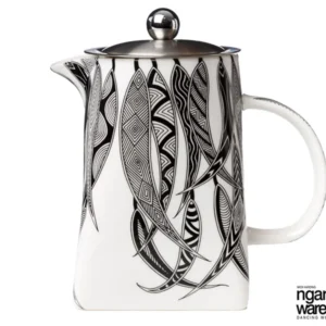 Aboriginal Art Teapot Dancing Wombat