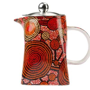 Aboriginal Art Teapot Teddy Gibson