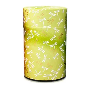 Dragonfly Lime Green Origami Canister 200g