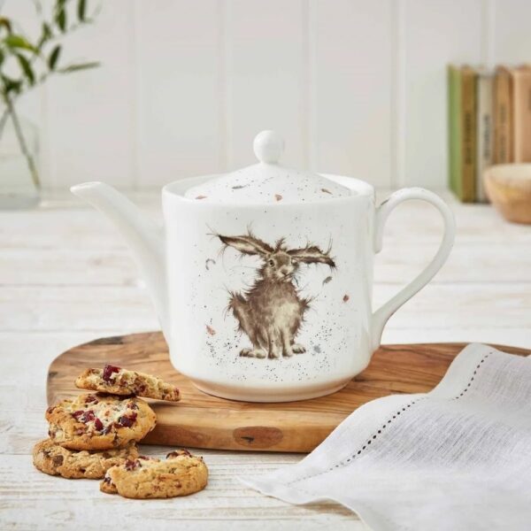 Hare Brained Royal Worcester Wrendale 1.13L Teapot