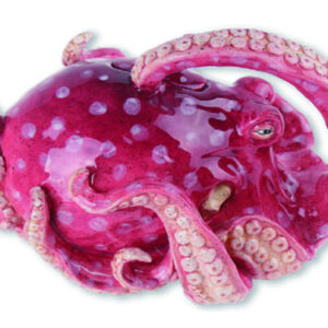 OCEAN RED OCTOPUS TEAPOT