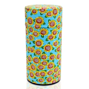 Sunflower Blue Origami Canister 200g