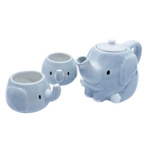Elephant Family Tea Set