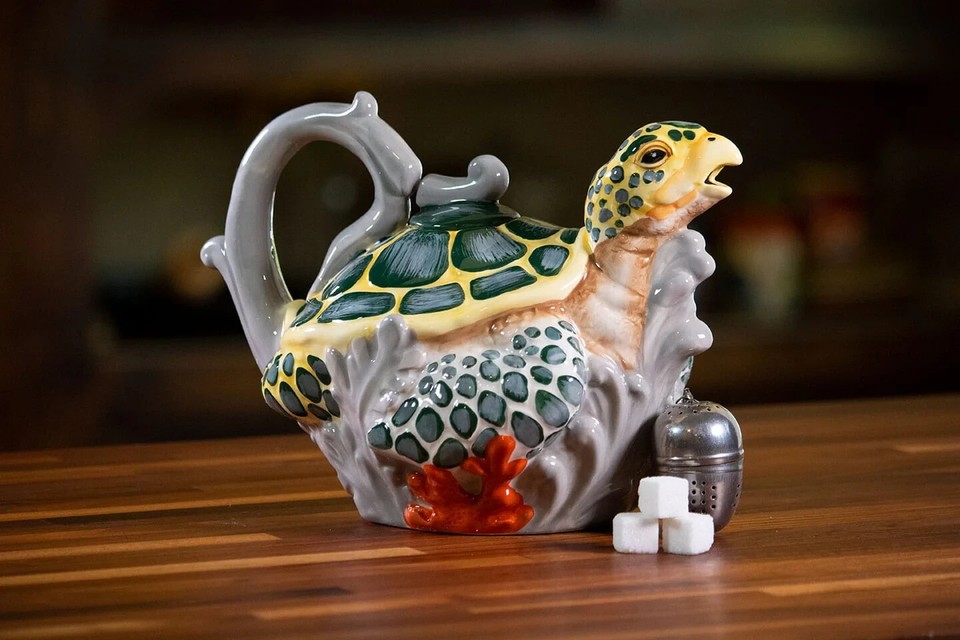 SEA TURTLE TEAPOT - Image 4