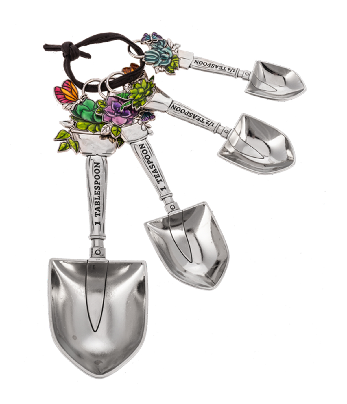 Measuring Spoons Garden Succulents and butterflies set - Image 2