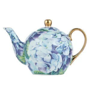 Ashdene Blue Hydrangea Teapot