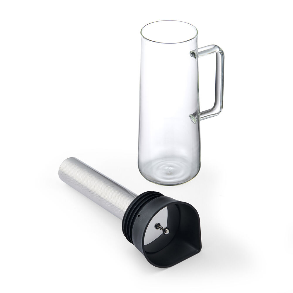 La Cafetiere Cold Brewing Iced Tea or Coffee Maker Glass Jar 1L Clear - Image 3